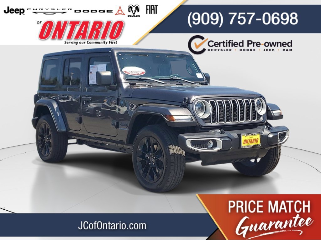 Certified 2025 Jeep Wrangler Unlimited Sahara
