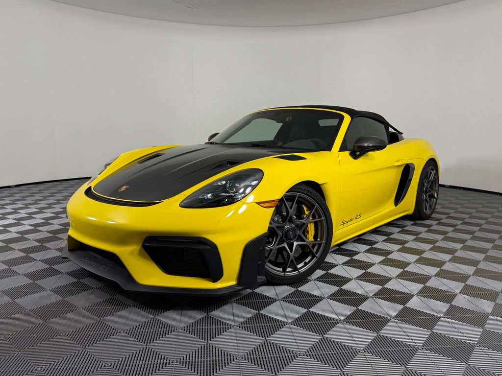 Certified 2024 Porsche 718 Boxster Spyder RS RWD image 1