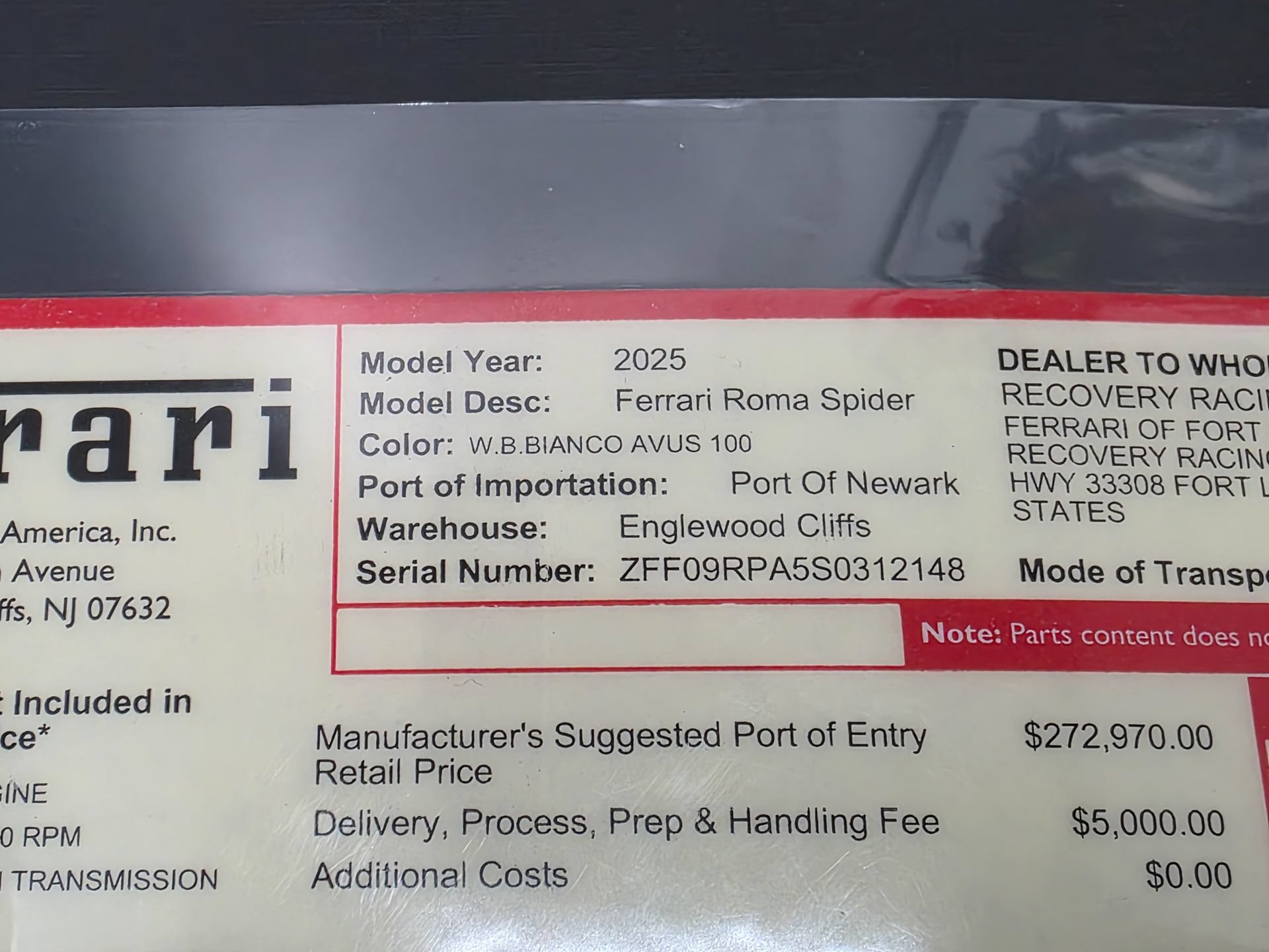 Used 2025 Ferrari Roma Spider RWD image 53