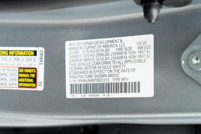 New 2026 Honda Odyssey EX-L image 32