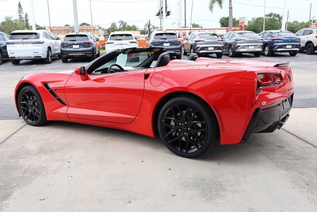 Used 2019 Chevrolet Corvette Stingray Convertible w/ Carbon Flash Badge Package RWD image 7