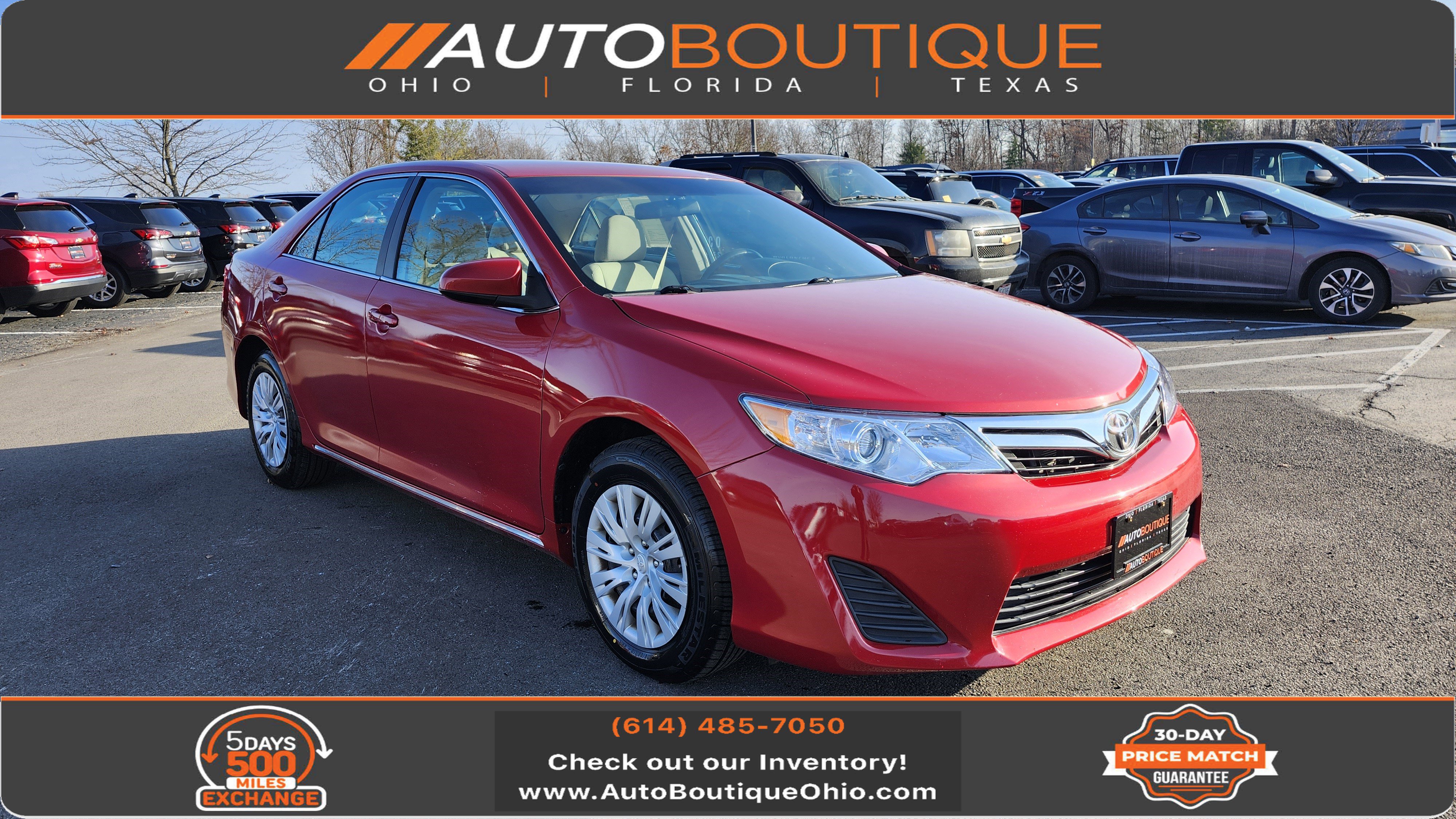 Used 2012 Toyota Camry LE image 1