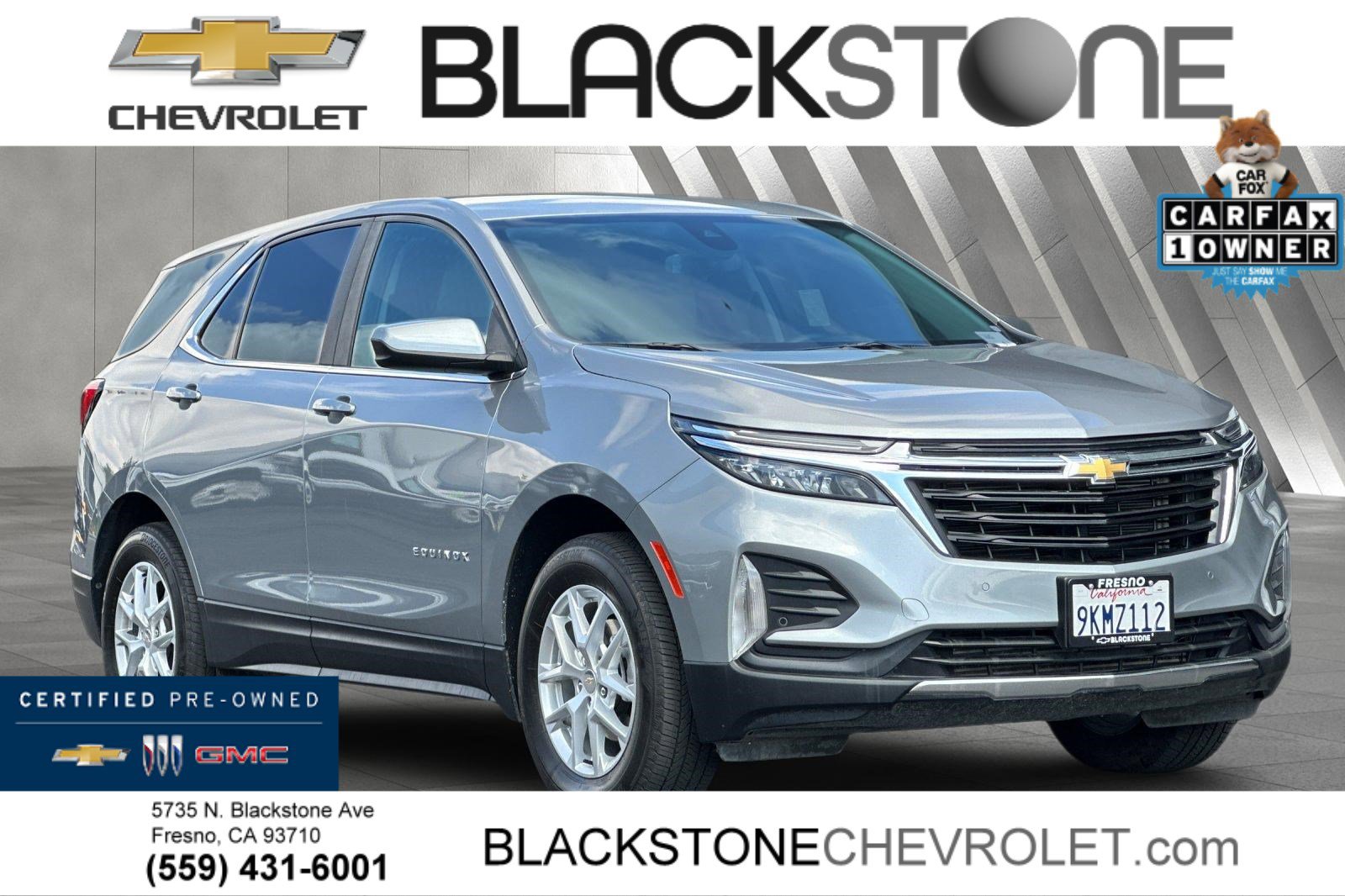 Certified 2024 Chevrolet Equinox LT