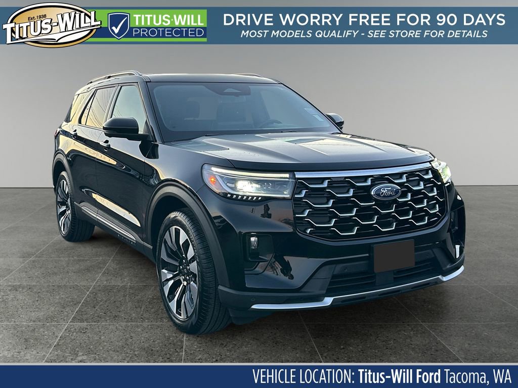 Used 2025 Ford Explorer Platinum w/ LUX Leather Package AWD/4WD image 1