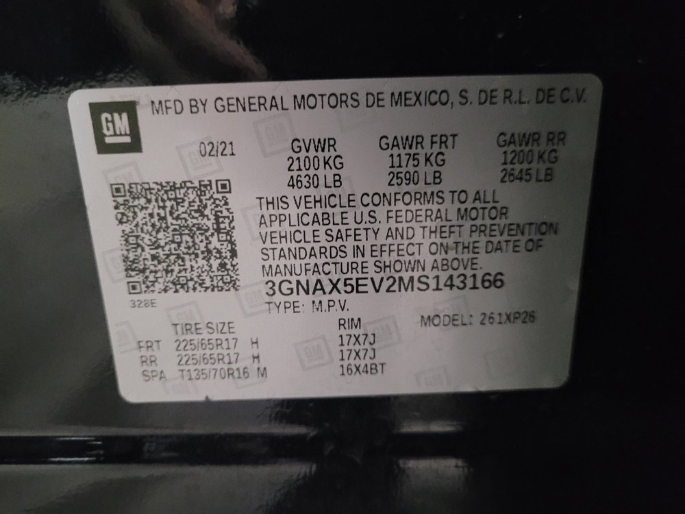 Used 2021 Chevrolet Equinox LS AWD/4WD image 33