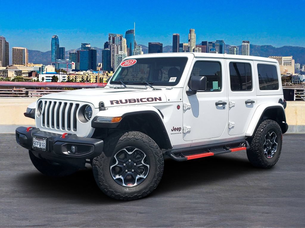 Used 2023 Jeep Wrangler Unlimited Rubicon w/ LED Lighting Group AWD/4WD image 2