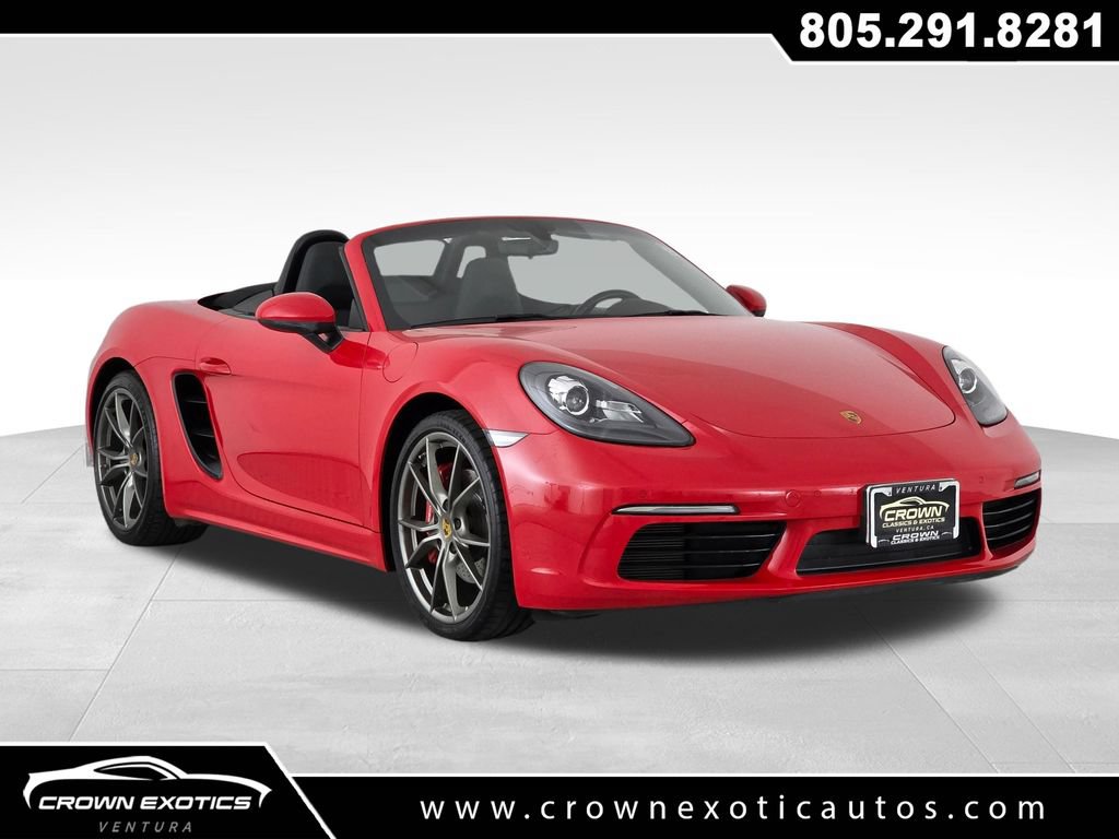 Used 2017 Porsche 718 Boxster S RWD image 1