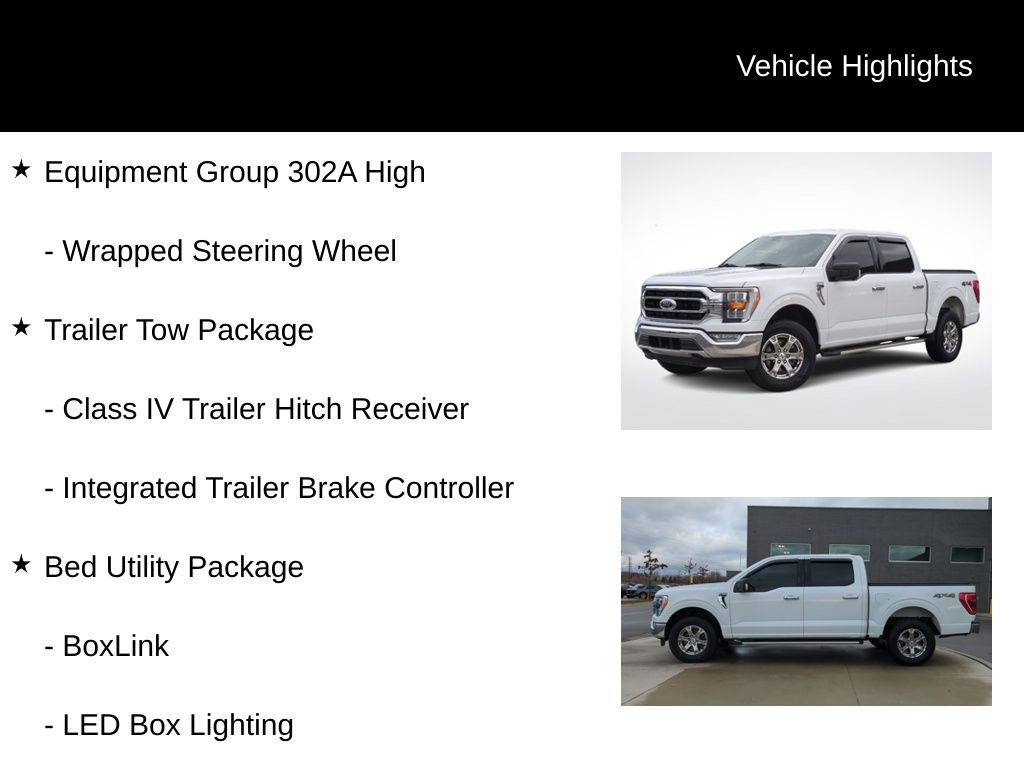 Certified 2023 Ford F150 XLT w/ Equipment Group 302A High image 16