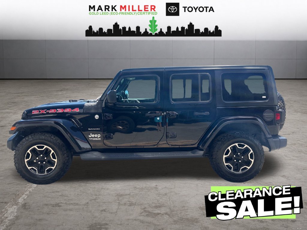 Used 2019 Jeep Wrangler Unlimited Sahara AWD/4WD image 2