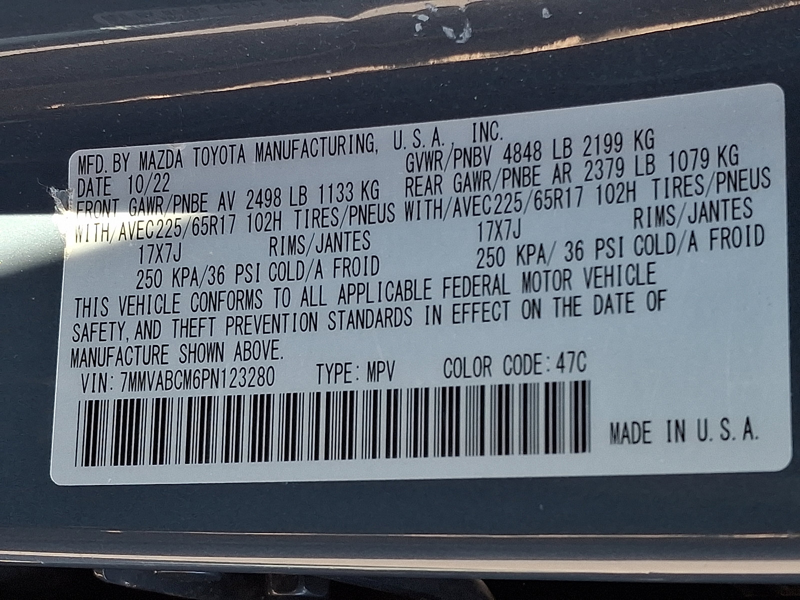 Certified 2023 MAZDA CX-50 2.5 S w/ Cargo Package image 28