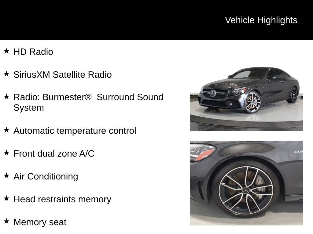 Used 2021 Mercedes-Benz C 43 AMG 4MATIC Coupe image 12