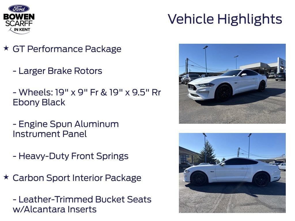 Used 2021 Ford Mustang GT Premium w/ GT Performance Package RWD image 8