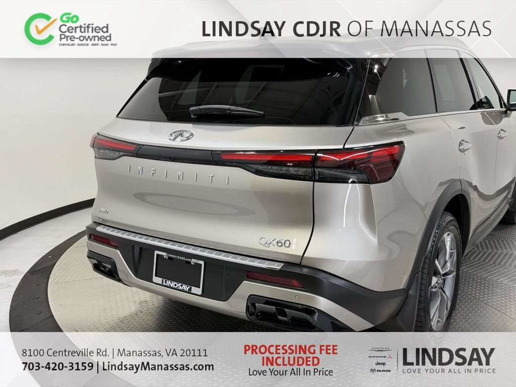 Used 2023 INFINITI QX60 Luxe w/ Cargo Package AWD/4WD image 9