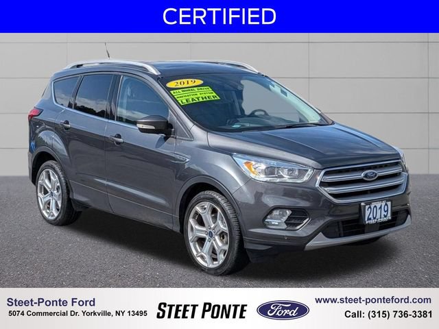 Certified 2019 Ford Escape Titanium AWD/4WD image 1
