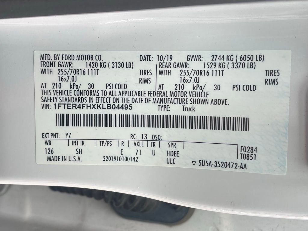 Used 2019 Ford Ranger XL image 16