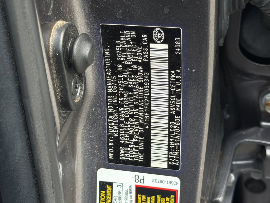 Used 2015 Toyota Camry XSE w/ Moonroof Package FWD image 32