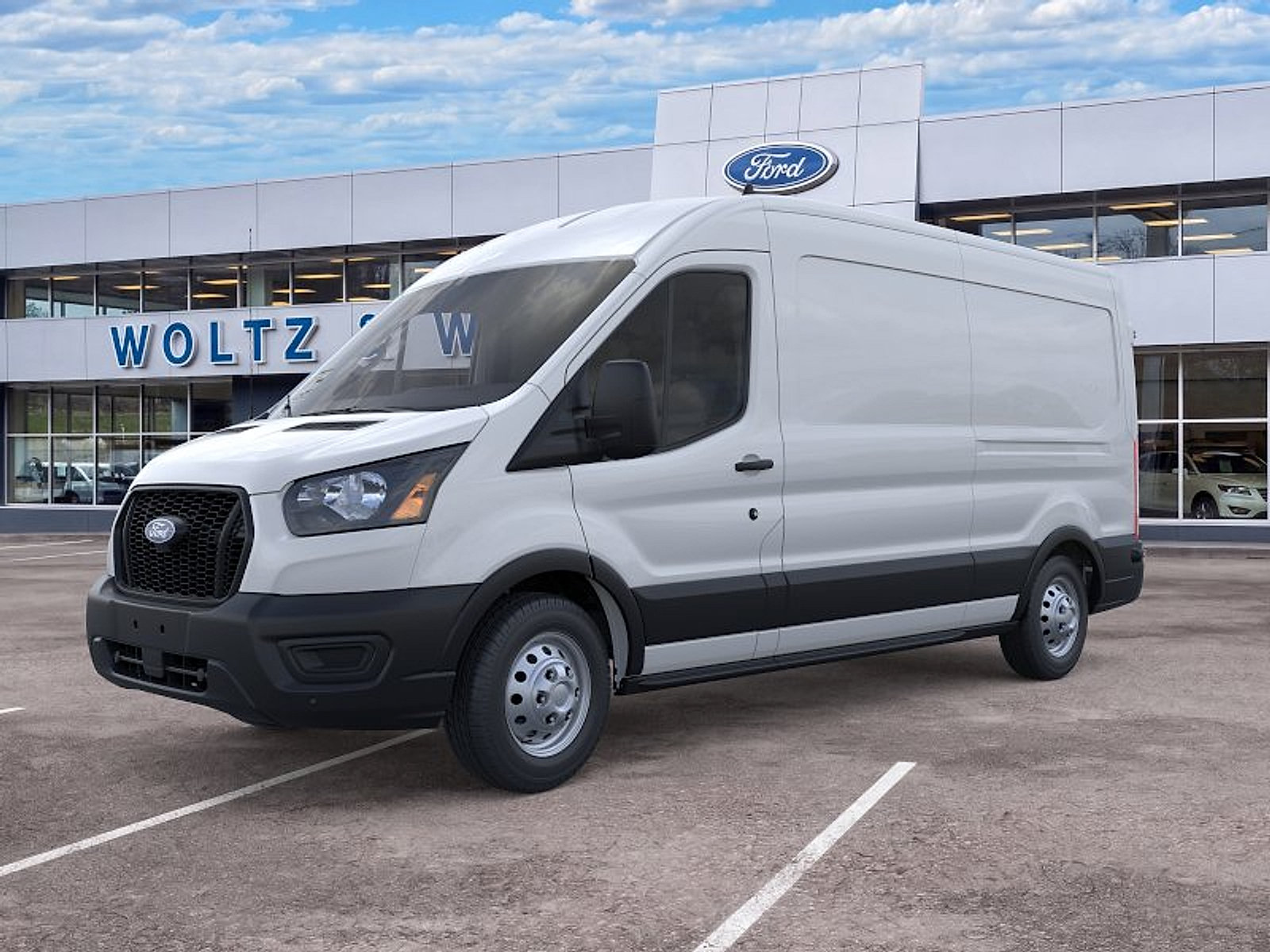 New 2026 Ford Transit 250 148 Medium Roof Extended AWD w/ Load Area Protection Package