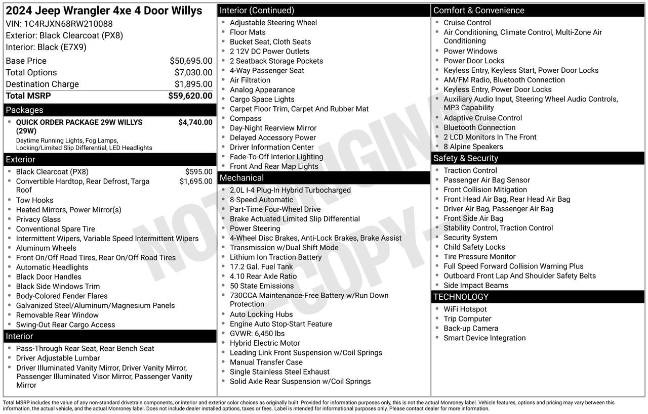Used 2024 Jeep Wrangler Unlimited image 45