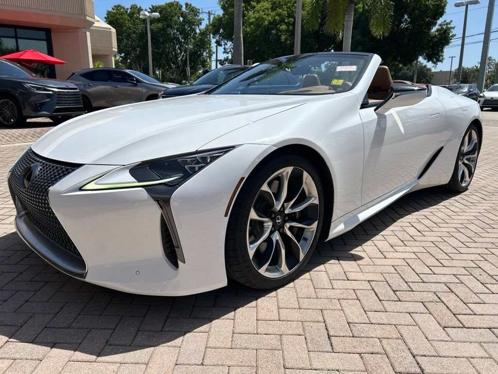 Certified 2021 Lexus LC 500 Convertible w/ Touring Package RWD image 7