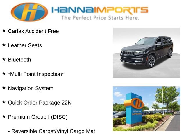 Used 2022 Jeep Wagoneer Series III w/ Premium Group I image 8