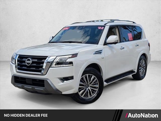 Certified 2022 Nissan Armada SL w/ Captain's Chairs Package AWD/4WD image 1