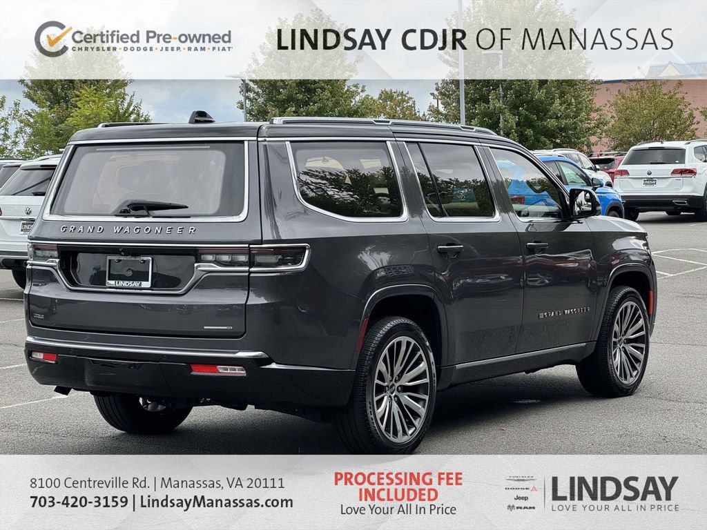 Used 2024 Jeep Grand Wagoneer Series III w/ HD Trailer Tow Package AWD/4WD image 9