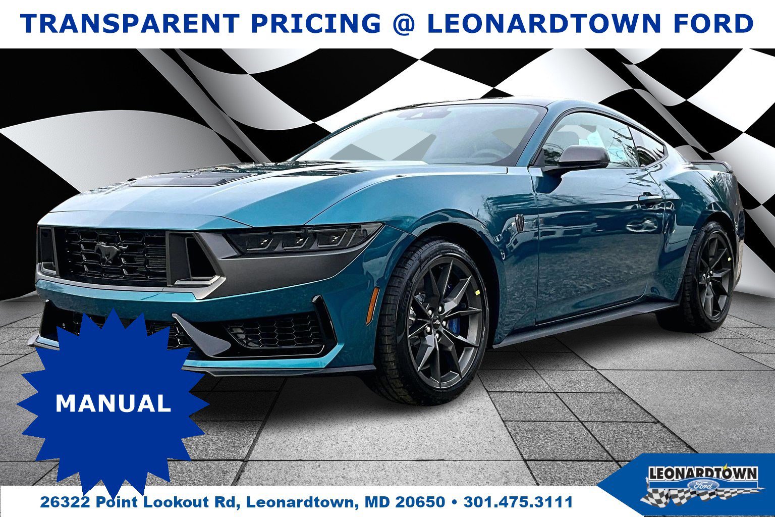 New 2026 Ford Mustang Dark Horse