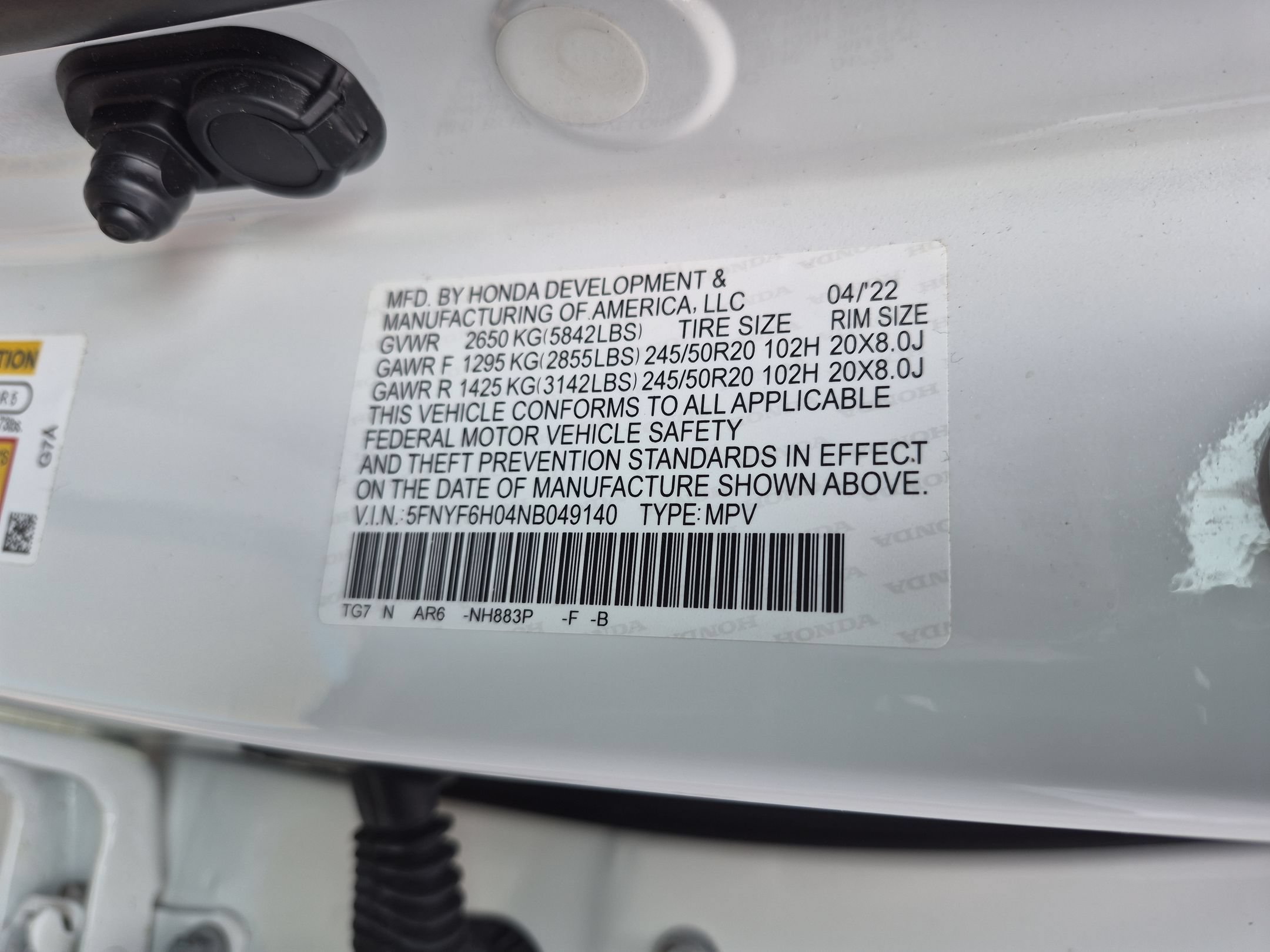 Certified 2022 Honda Pilot Elite image 40