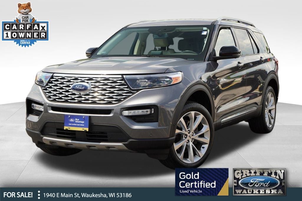 Certified 2022 Ford Explorer Platinum w/ Premium Technology Package