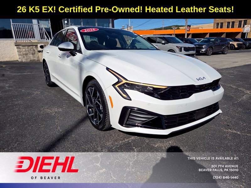 Certified 2026 Kia K5 EX