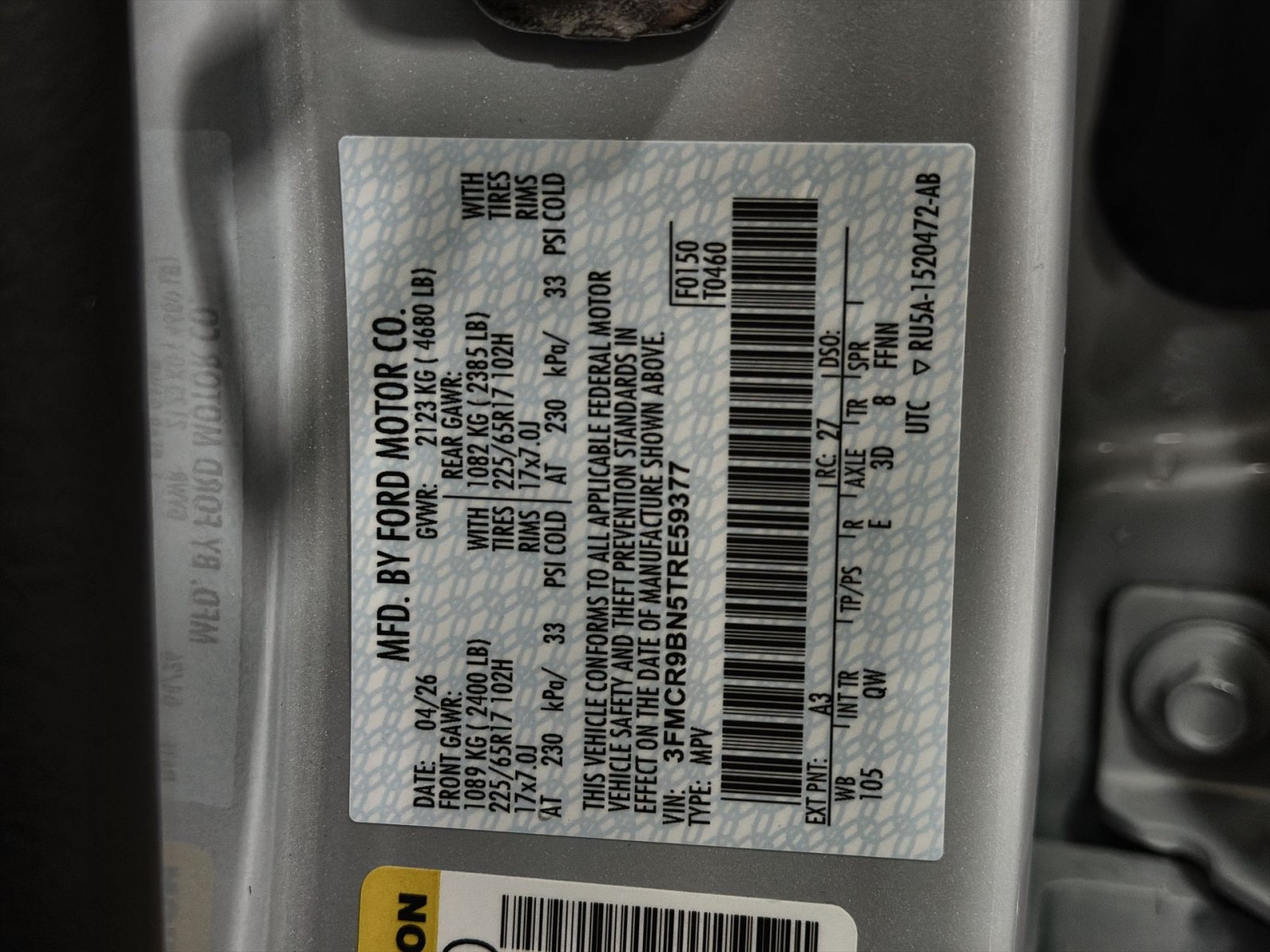 New 2026 Ford Bronco Sport Big Bend AWD/4WD image 39