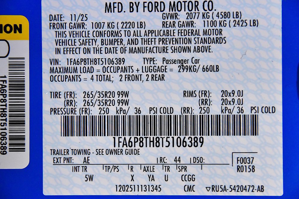 New 2026 Ford Mustang Premium RWD image 13