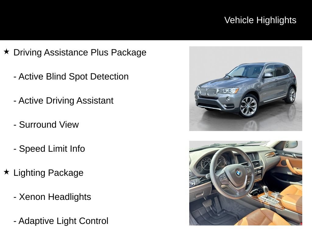 Used 2017 BMW X3 xDrive28i AWD/4WD image 11