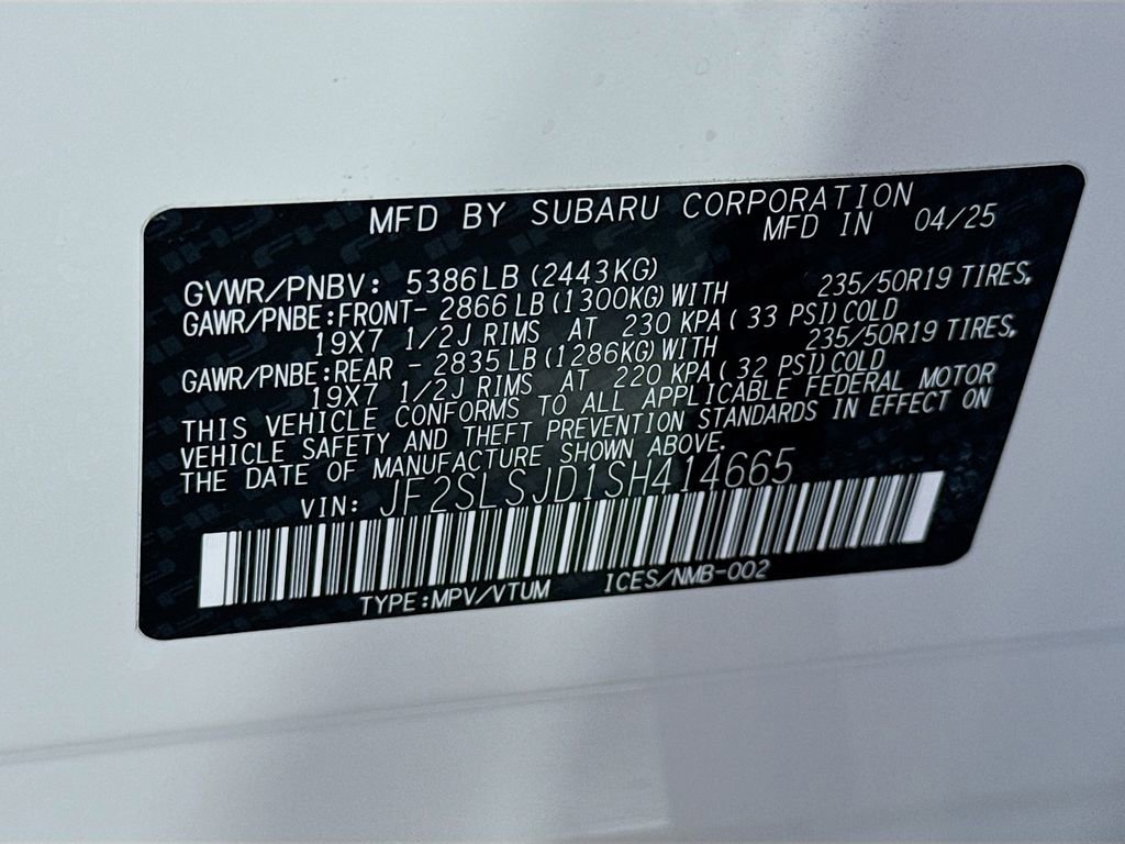 Certified 2025 Subaru Forester Sport image 42