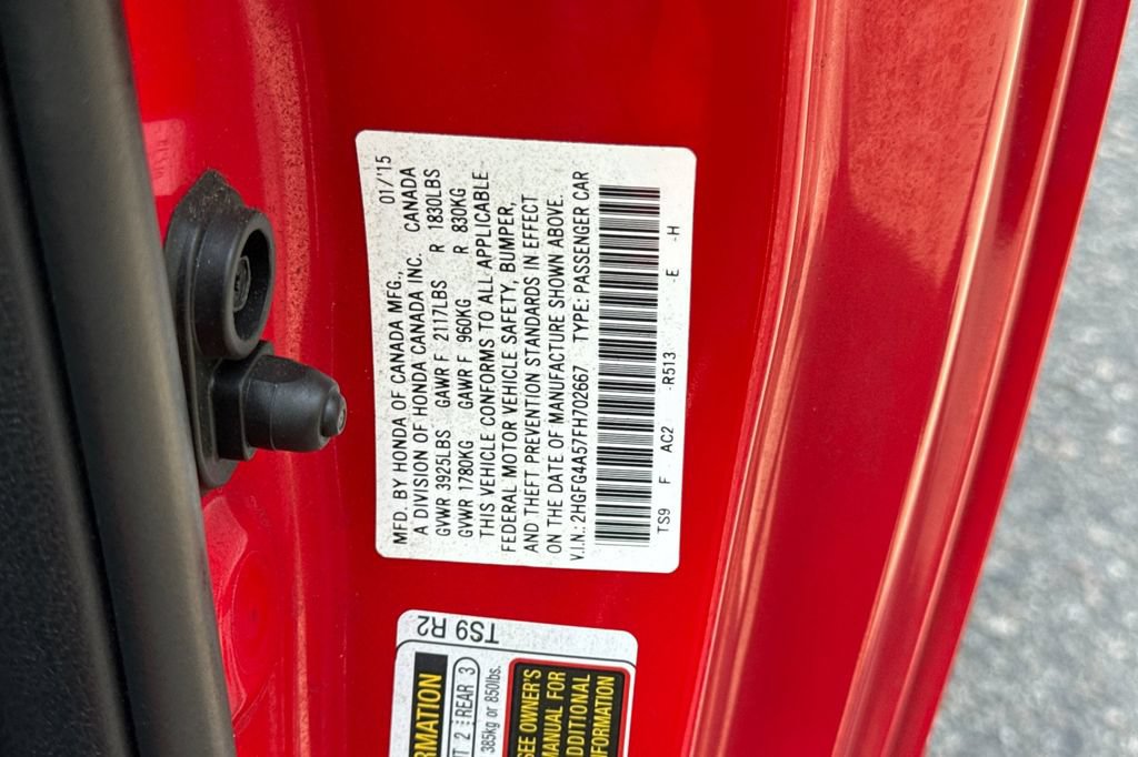Used 2015 Honda Civic Si image 27