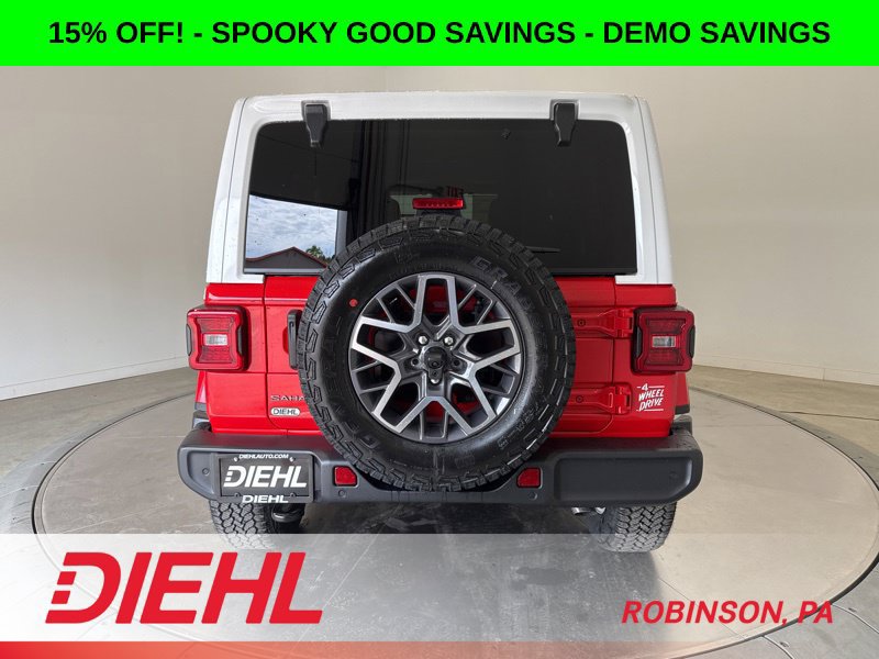 New 2026 Jeep Wrangler Unlimited Sahara w/ Whitecap Package AWD/4WD image 6