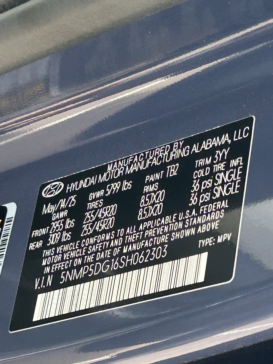 Used 2025 Hyundai Santa Fe Calligraphy AWD/4WD image 34