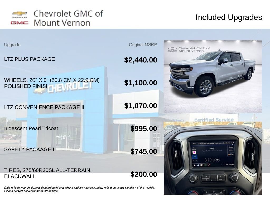 Used 2019 Chevrolet Silverado 1500 LTZ w/ LTZ Plus Package image 6