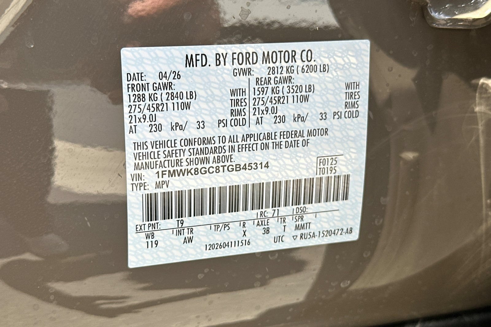 New 2026 Ford Explorer ST w/ Sun And Sound Package AWD/4WD image 29