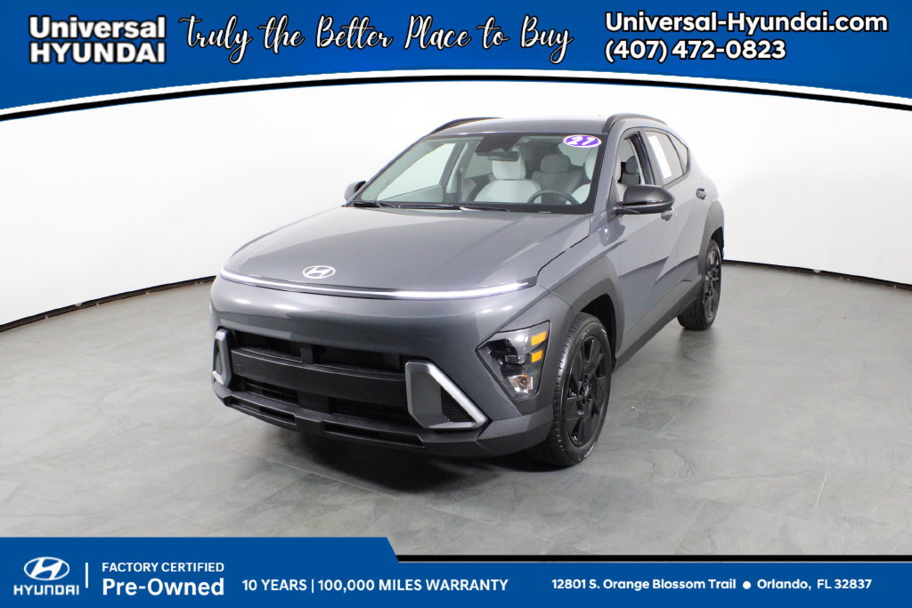 Certified 2027 Hyundai Kona SEL Sport FWD 360° Tour