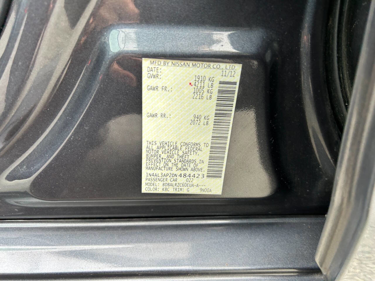 Used 2013 Nissan Altima 2.5 S image 21