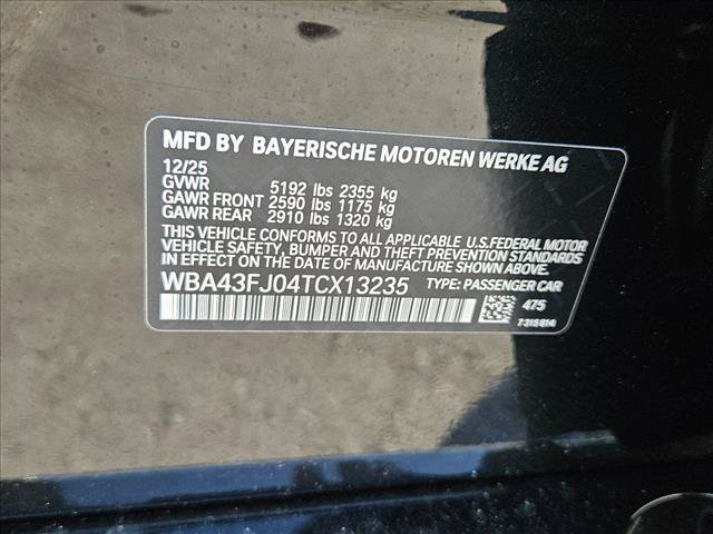 Used 2026 BMW 530i w/ M Sport Package RWD image 17