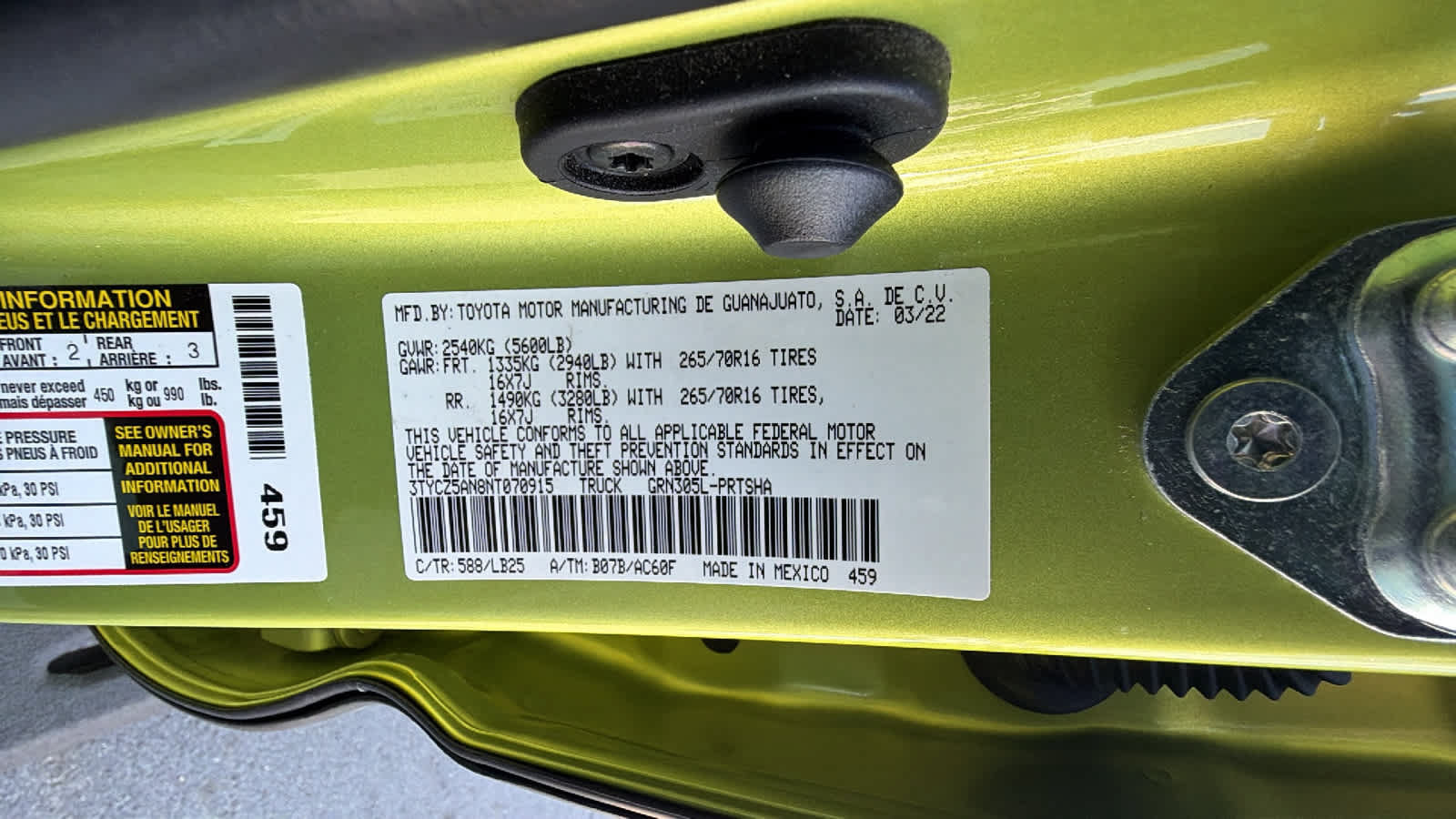Used 2022 Toyota Tacoma TRD Pro AWD/4WD image 30