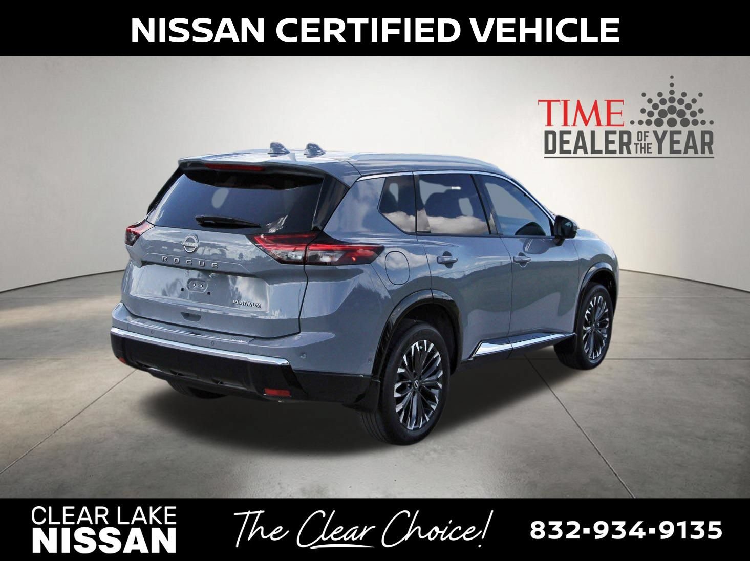 Certified 2025 Nissan Rogue Platinum w/ Tech Package FWD image 7