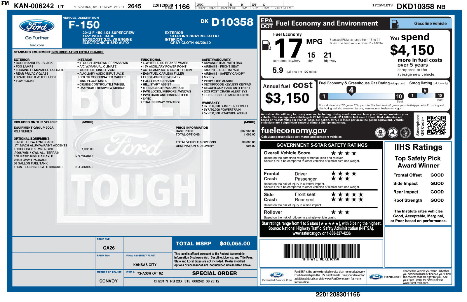 Used 2013 Ford F150 XLT AWD/4WD image 4