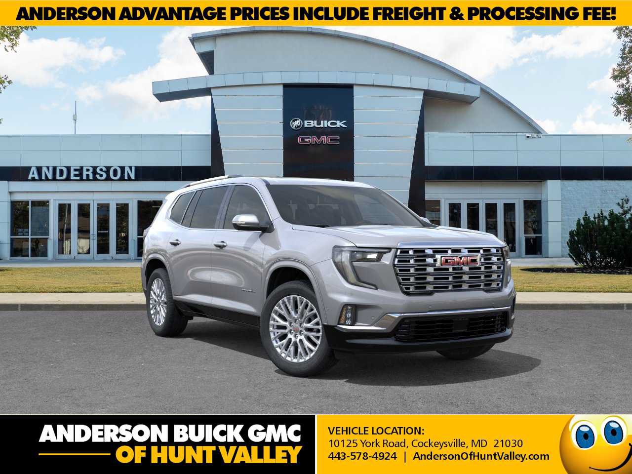 New 2026 GMC Acadia Denali w/ Super Cruise Package AWD/4WD image 1