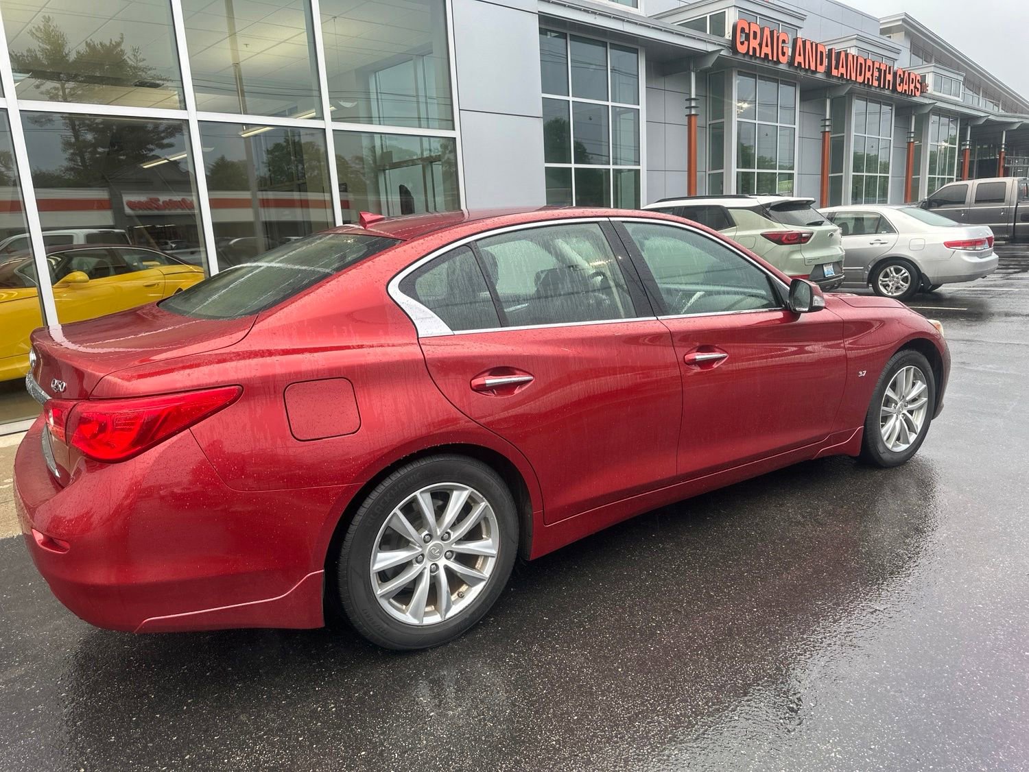 Used 2014 INFINITI Q50 Premium w/ Navigation Package AWD/4WD image 3