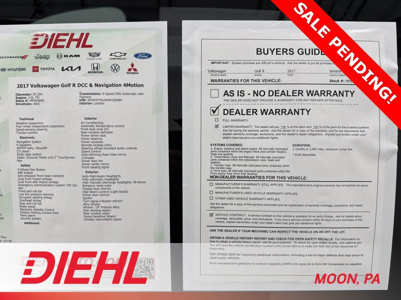 Used 2017 Volkswagen Golf R 4-Door image 17