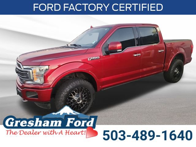 Used 2019 Ford F150 Limited w/ Trailer Tow Package image 1