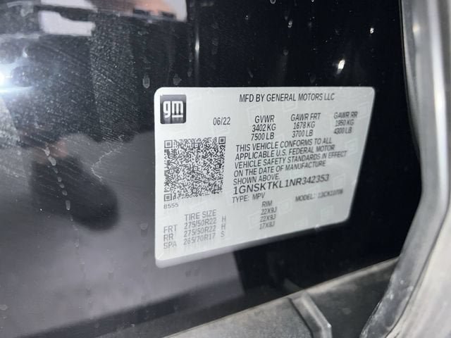 Certified 2022 Chevrolet Tahoe High Country AWD/4WD image 33